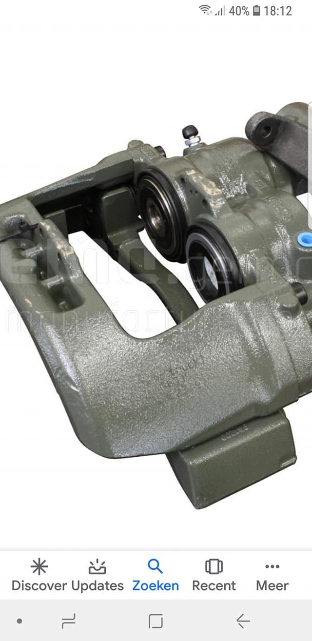 Remklauw achter Iveco